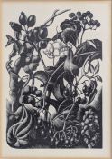CLAIRE VERONICA HOPE LEIGHTON (B.1898-1989) - AUTUMN HEDGEROW, 1935