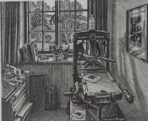 HOWARD PHIPPS (BRITISH B.1954) - PRINT ROOM, 1988