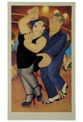 BERYL COOK (1926-2008) - 'DIRTY DANCING' - 2008 POSTER PRINT