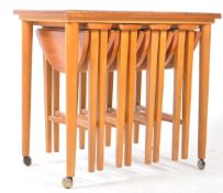 AFTER POUL HUNDEVAD - MID CENTURY NEST OF TABLES