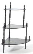 20TH CENTURY CHINESE THREE TIER PLANT STAND