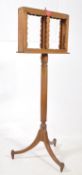 19TH CENTURY MAHOGANY LECTURN / SHEET MUSIC STAND
