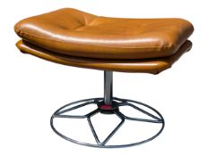 BRITISH MODERN DESIGN - RETRO MID CENTURY FOOTSTOOL