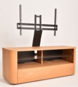 RICHER SOUNDS - MODERN OAK TV / HI-FI MUSIC STAND