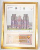 AFTER MATTHEW GRAYSON - 21ST CENTURY WELLS CATHEDRAL PRINT