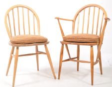 TWO ERCOL WINDSOR MODEL 370 DINING CHAIRS