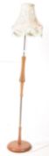 BRITISH MODERN DESIGN - TEAK MID CENTURY FLOOR STANDING LAMP