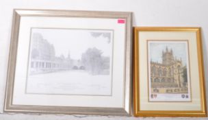 AFTER MATTHEW GRAYSON - TWO 21ST CENTURY BATH RELATED PRINTS