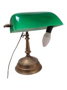 MID CENTURY BANKERS TABLE LAMP