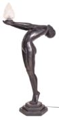 AFTER MAX LE VERRIER - CLARTE - LARGE FLOOR-STANDING LAMP