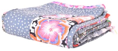 KAFFE FASSETT - LARGE MODERN PATCHWORK RUNNER / THROW