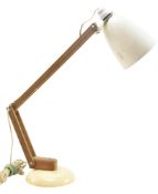 G. A. SCOTT - MAC LAMP #8 FOR HABITAT - VINTAGE 1960S DESK LAMP IN CREAM