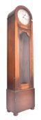20TH CENTURY ART DECO OAK-CASE GRANDFATHER CLOCK