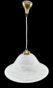 ITALIAN MID CENTURY 1960S MURANO PENDANT LIGHT SHADE