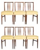 GORDON RUSSELL - BURFORD MODEL - SET OF SIX DINING CHAIRS