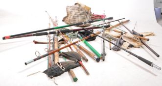COLLECTION OF 20TH CENTURY & LATER FISHING RODS