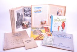 COLLECTION OF 20TH CENTURY GERMAN STICKER / CARD COLLECTOR ALBUMS