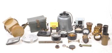 VINTAGE INDUSTRIAL MILITARY CAMERA / COMMUNICATION PIECES