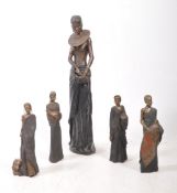 STACY BAYNE KENYAN MAASAI TRIBE FIGURINES