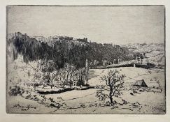 ADOLPHE-MARIE BEAUFRERE - VALLEE DE REBLIN - 1906 ETCHING
