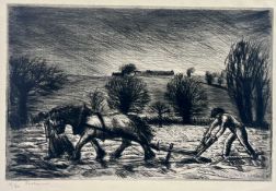 JEAN FRELAUT - LE LABOUREUR - 1921 DRYPOINT ETCHING 16 OF 20