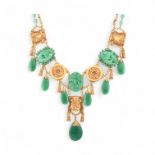 SIGNED VINTAGE ASKEW LONDON BUDDHA NECKLACE
