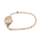PARSEONS BRISTOL WATCH ON GOLD STRAP