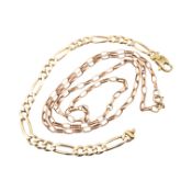 HALLMARKED 9CT GOLD NECKLACE & BRACELET