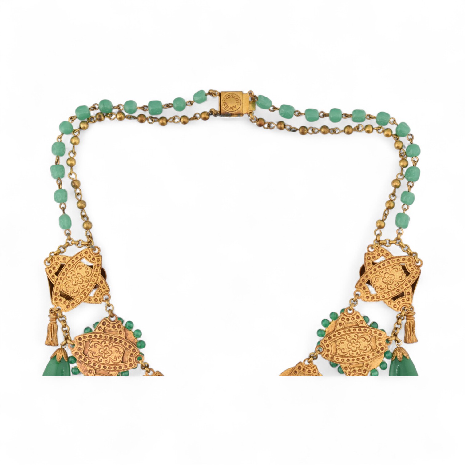 SIGNED VINTAGE ASKEW LONDON BUDDHA NECKLACE - Image 6 of 6