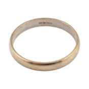 HALLMARKED 9CT GOLD BAND RING