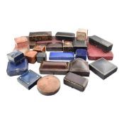 ASSORTED ANTIQUE & VINTAGE JEWELLERY BOXES