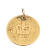 GEORGE III THIRD GUINEA COIN PENDANT 1803
