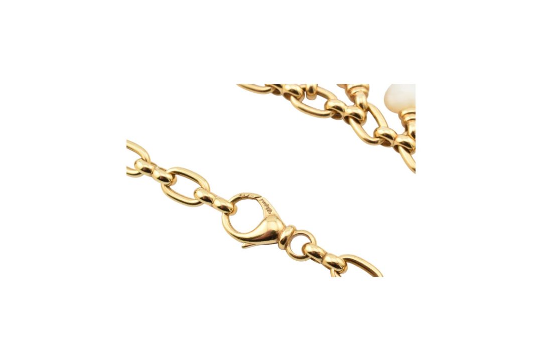 1990S CHOPARD 18CT GOLD HAPPY DIAMONDS HEART CHARM NECKLACE - Image 5 of 8