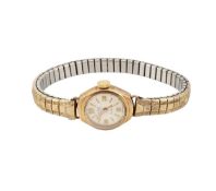 9CT GOLD CASED DORIC WRISTWATCH