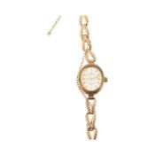 HALLMARKED 9CT GOLD SOVEREIGN WRISTWATCH