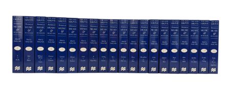 MUSIC INTEREST. 1995 THE NEW GROVE DICTIONARY OF MUSIC AND MUSICIANS 20VOL ED STANLEY SADIE