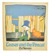STEVENS, CAT. 1972 TEASER AND THE FIRECAT ILLUSTRATED BOOK IN ORIG. PAPER WRAPS