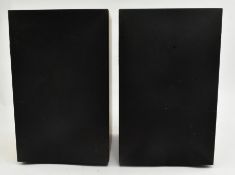 LINN TUKAN - PAIR OF C. 1990S TEAK CASED SHELF SPEAKERS