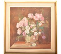 HOWELLS - BRITISH 20TH CENTURY OIL ON PANEL STILL LIFE