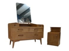 G-PLAN - BRANDON RANGE - MID CENTURY BEDSIDE & DRESSING TABLE