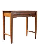 EDWARDIAN WALNUT WRITING TABLE