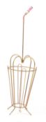 EARLY 20TH CENTURY BRASS UMBRELLA STICKS STAND