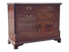 VICTORIAN MAHOGANY CHEST OF DRAWERS