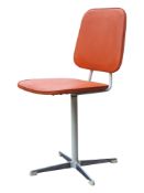 MANNER OF TANSAD FURNITURE - MID CENTURY OFFICE SWIVEL CHAIR