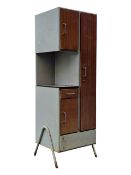 MID CENTURY FRENCH BACHELORS WARDROBE