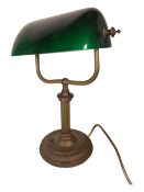 1920S VINTAGE BANKERS TABLE LAMP