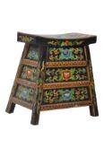 20TH CENTURY CHINESE LOW WOODEN CABINET