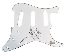 KATY PERRY - SIGNED GUITAR SCRATCH PLATE - AFTAL