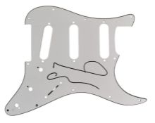 OASIS (BAND) - NOEL GALLAGHER - SIGNED GUITAR SCRATCHPLATE