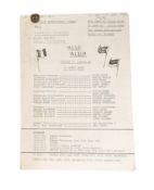 'ALLO 'ALLO! (BBC SITCOM) - ORIGINAL PRODUCTION SCRIPT